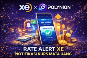 Rate Alert XE: Cara Pasang Notifikasi Kurs