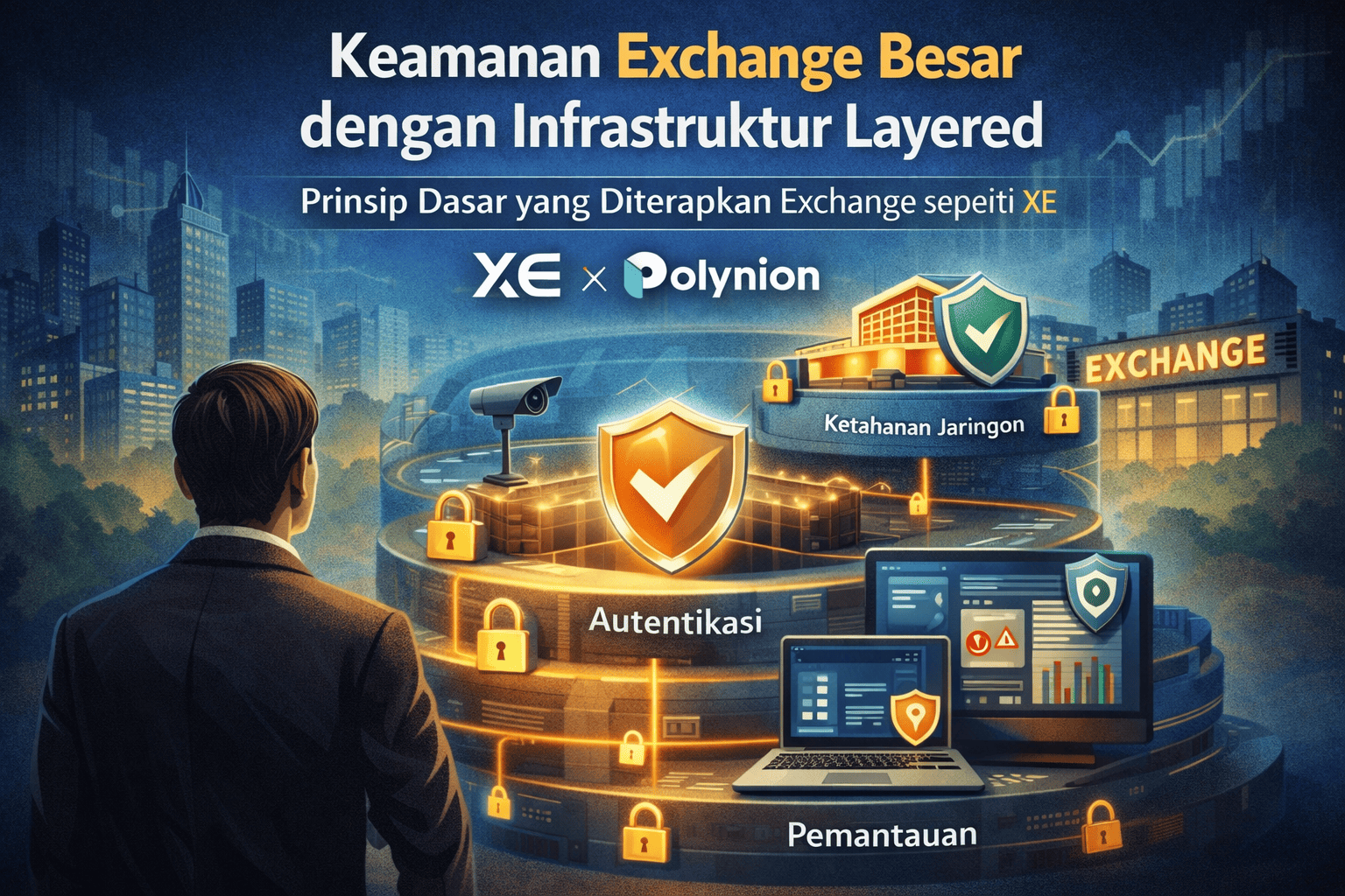 Keamanan Exchange Besar dengan Infrastruktur Layered