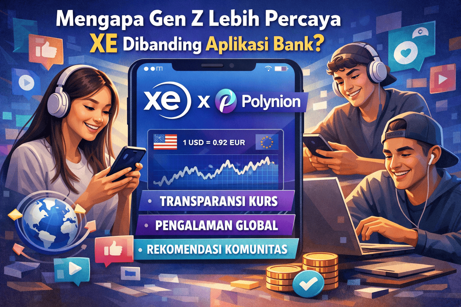XE 2026 Gen Z Trust: Mengapa Generasi Z Lebih Percaya XE?