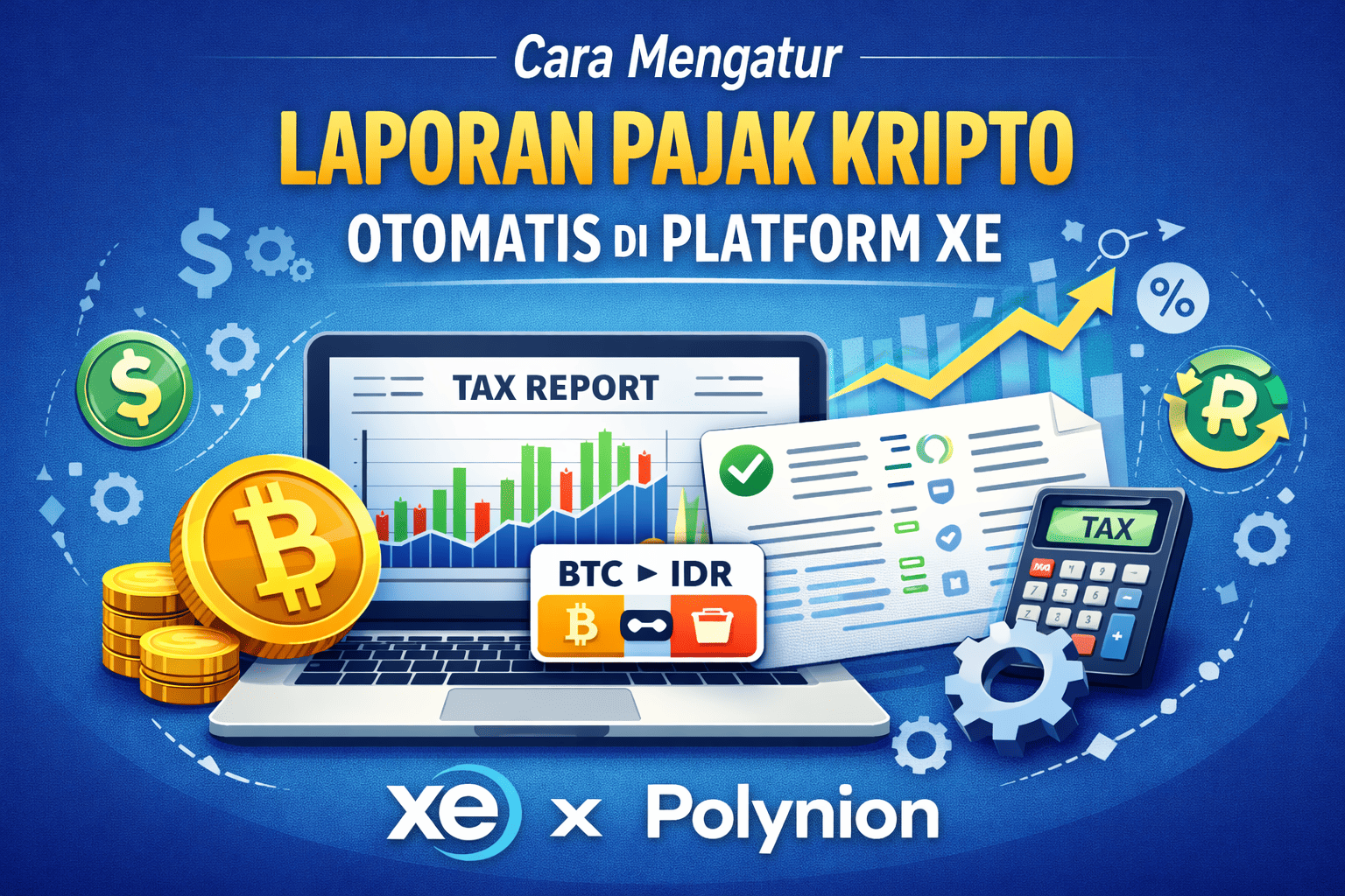 Cara Mengatur Laporan Pajak Kripto Otomatis di Platform XE
