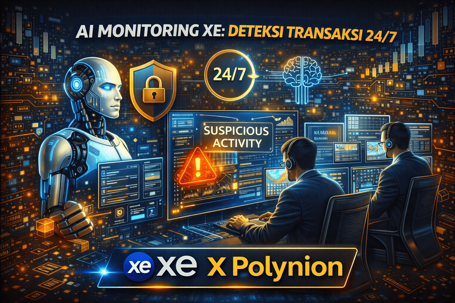 AI Monitoring XE: Deteksi Transaksi 24/7