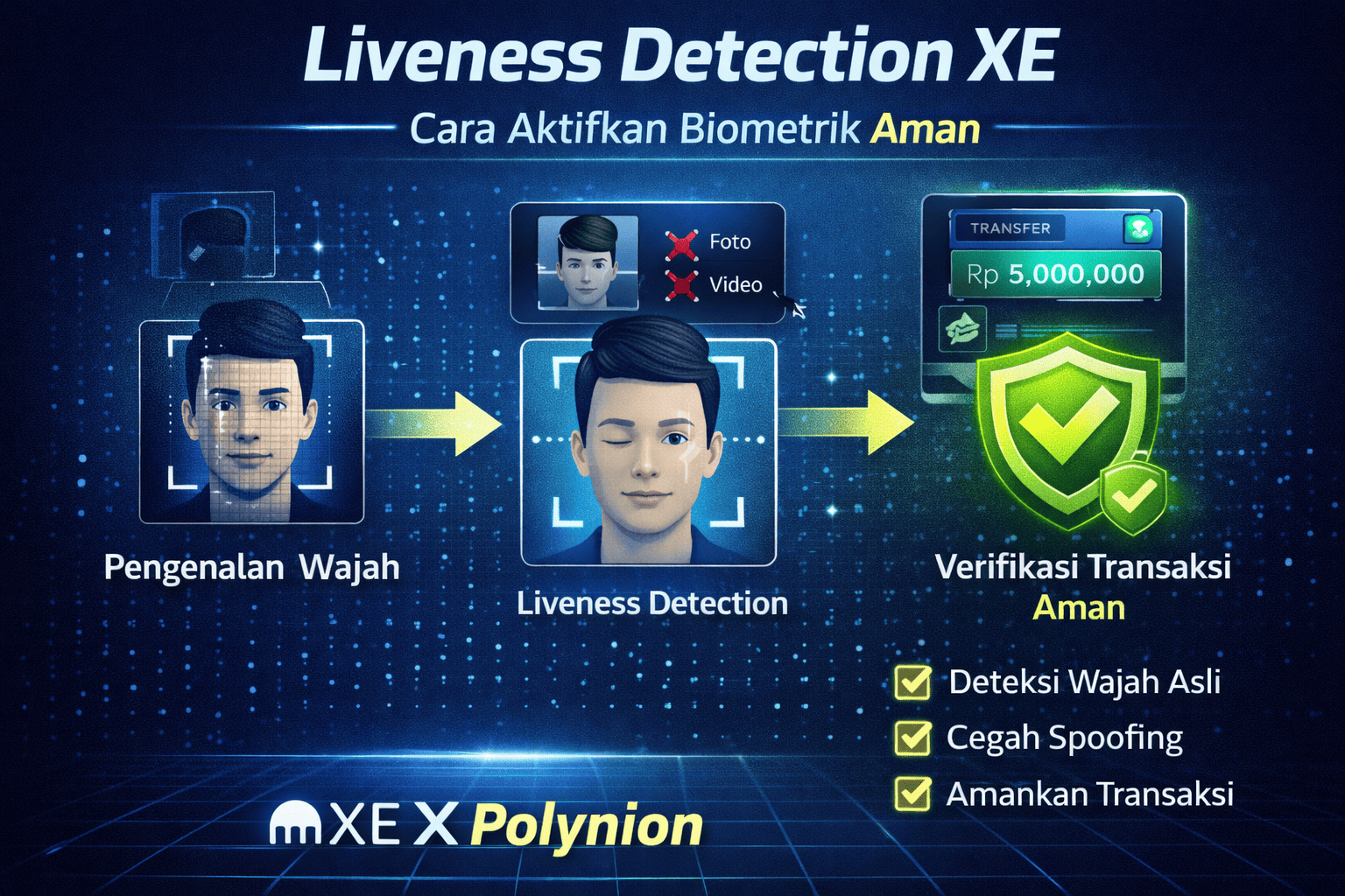 Liveness Detection XE: Cara Aktifkan Biometrik Aman